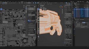 Создание револьвера в Blender 3D