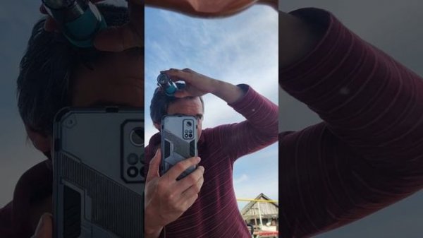 тест VGR V-695 на волоссі 6-7см