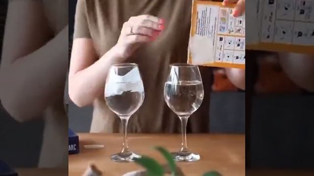 Растворение в воде пластины для стирки и порошка (срав смотреть онлайн