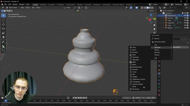 WIREFRAME / всё от WIRE до FRAME | blender 3d для новичков смотреть онлайн