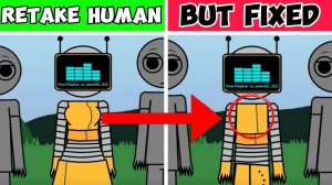 INCREDIBOX SPRUNKI 🤩 | RETAKE HUMAN НО Я ИСПРАВИЛ ЭТО!!! 💪 😎