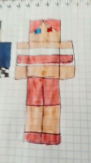 я нарисовала шеди и леску нубика.