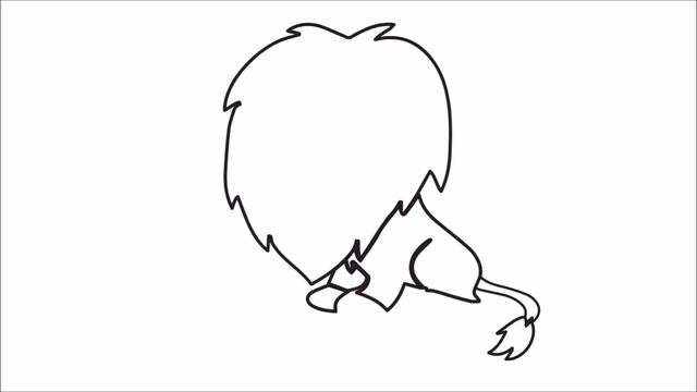 How to Draw a Cartoon Lion Easy step by step / Как нарисовать льва смотреть онлайн