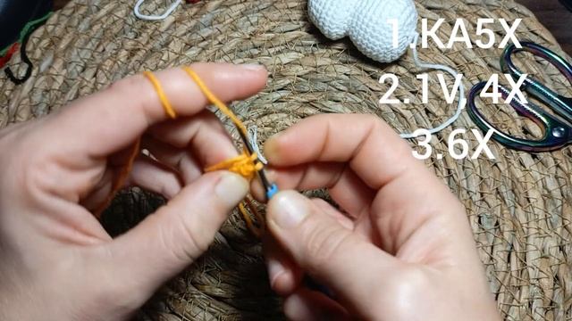 Снеговичок крючком|Вязаный брелок, игрушка на ёлку#мк смотреть онлайн