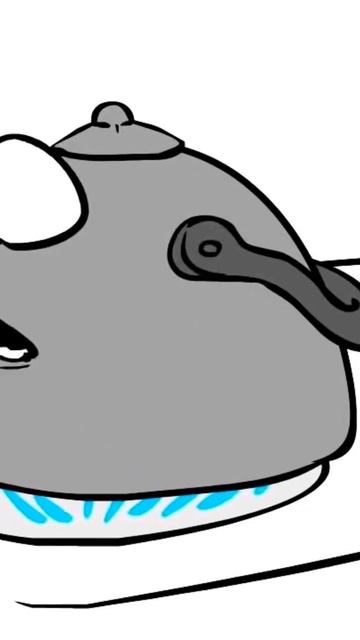 у чайника горит жопа