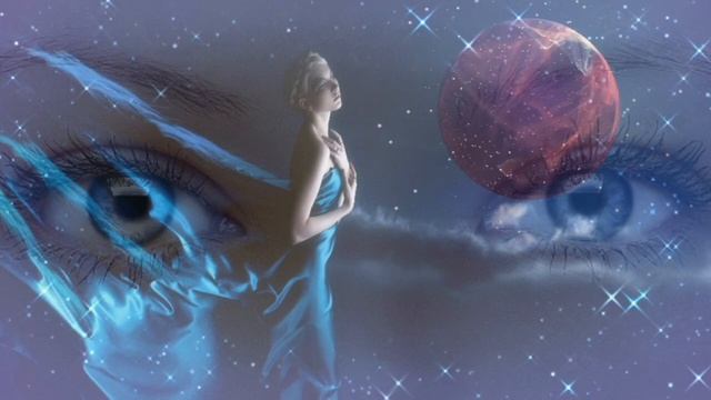 В небе темно-синем✨ In The Dark Blu Sky. Lovesong.