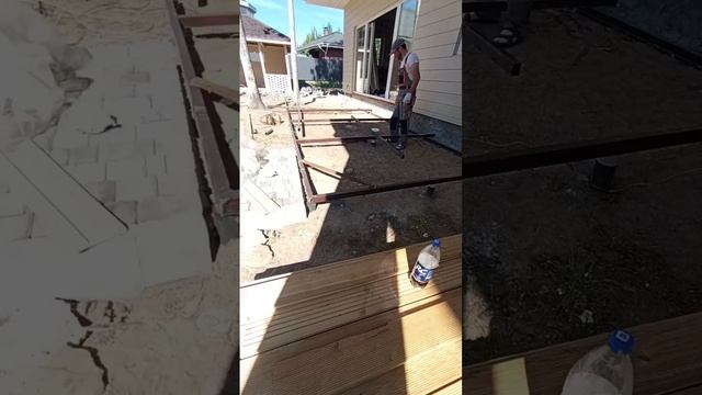 терасса перед бассейн #россия #санктпетербург #construction смотреть онлайн