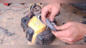 замена сцепления на триммере своими руками