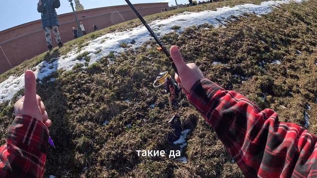 В Питере рыб ловить. Рыбалка в Кронверкском проливе на смотреть онлайн