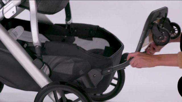 Подножка-скейт UPPAbaby Vista установка смотреть онлайн