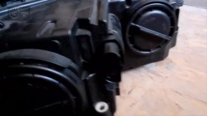 Фара Skoda Octavia A7 LED рестайлинг фара Шкода октавия А7 гало?