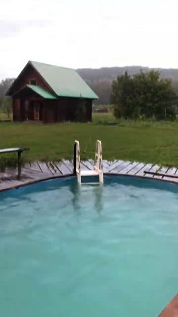 Кайф после баньки в бассейн под дождиком смотреть онлайн