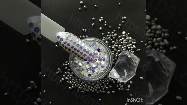 Конфетти паетки для ногтей в стиле диско ногти смотреть онлайн