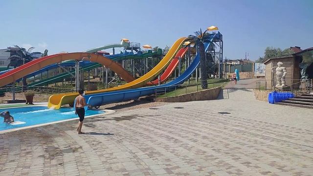 Аквапарк Коктебель 2023. Крым, первые эмоции. смотреть онлайн