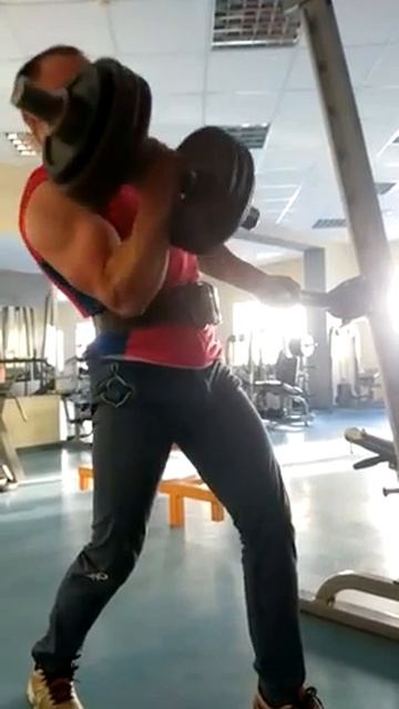 Максим Яндубаев ЗМС по армрестлигу, гантеля - 47 кг смотреть онлайн