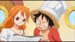 Ван Пис -  Морковка и Луффи