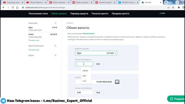 Как перевести деньги с Advcash на Payeer кошелек. Как пополни смотреть онлайн