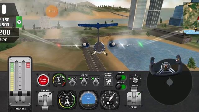 симулятор самолёта #1часть смотреть онлайн