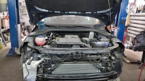 SKODA RAPID ремонт кондиционера \ air conditioning compressor repair