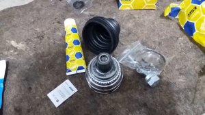 Как поменять ШРУС (Гранату) на Ауди 100 с4/Audi 100c4. Ремонт в