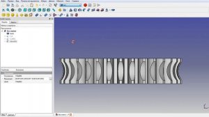 FreeCAD колесо червячное / часть№2 [Worm wheel]