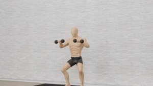 Как стать панчером! Сила удара с гантелями!