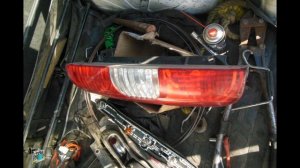 Не работает задний фонарь, снятие и ремонт - Fiat Doblo 1.4i