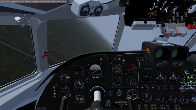 Flightgear: взлёт-посадка Ан-24 в Сыктывкаре смотреть онлайн