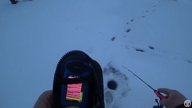 Девственный лёд на реке Кама. Кто первый, того и тапки. смотреть онлайн