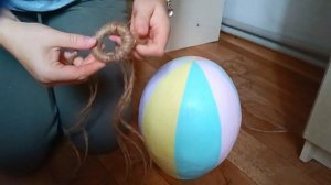Воздушный шар из папье-маше (часть 5)