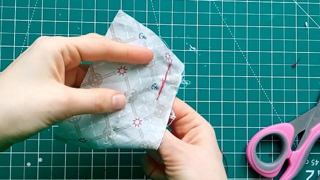 Как делать потайной шов, шов назад иголку, наметочный ?