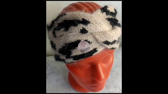 Вязанные аксессуары 🧶Мои работы спицами 💥#вязание,#аксессуарыспицами. смотреть онлайн