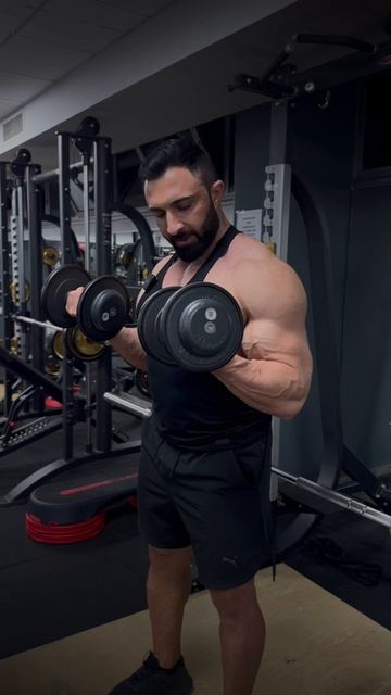 СГИБАНИЕ РУК С ГАНТЕЛЯМИ СТОЯ С СУПИНАЦИЕЙ - РАЗБОР ТЕ? смотреть онлайн