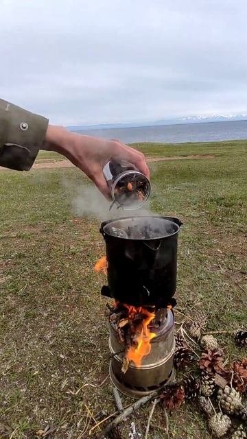 Иван-чай с облепихой на берегу Байкала смотреть онлайн