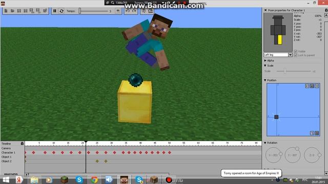 Танцевальные битвы майнкрафт Стив против Ребёнка 1 Часть Стив