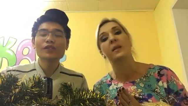 Альбина Кармышева Чжан Дали белән татарча җыр җырлады. TatarlarBest