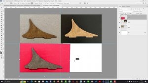 Как разместить 4 картинки на одном листе в Фотошопе