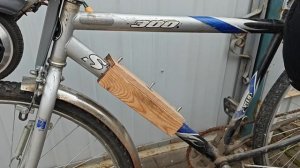 Бюджетное крепление аккумулятора на велосипед