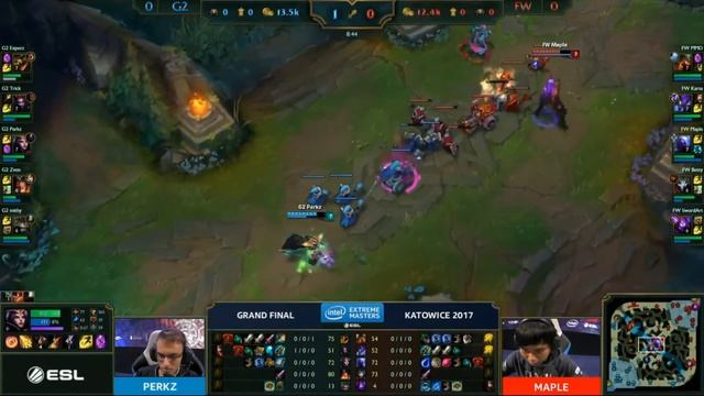 G2 vs FW - IEM Katowice 2017 День 4 Игра 1 смотреть онлайн