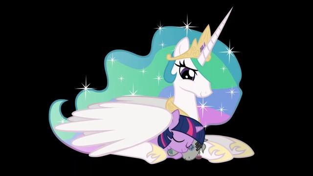 [MLP] Селестия и Искорка