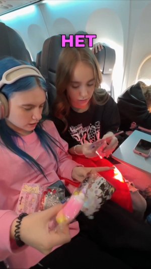 таба лапки в самолете 😎