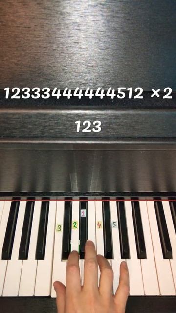 Гербер - Уляля. Piano tutorial. смотреть онлайн