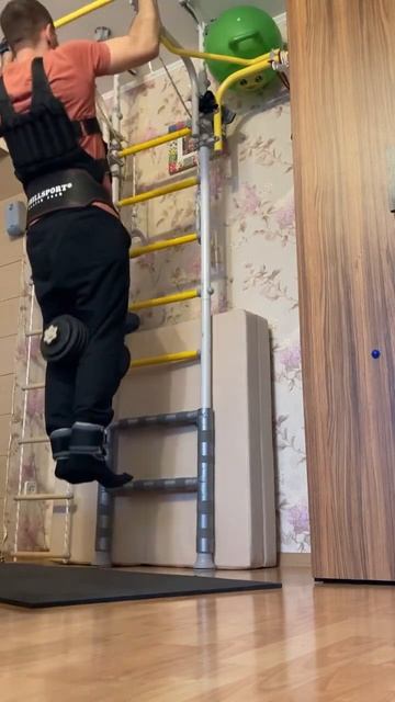 Подтягивания с весом 32 кг смотреть онлайн