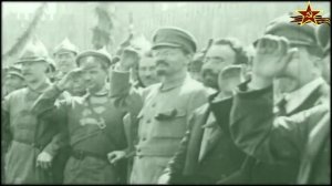 25 мая 1919 года. Первый парад РККА на Красной площади. Кинохроника