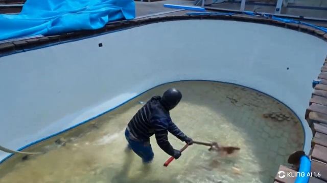 Чистка бассейна смотреть онлайн