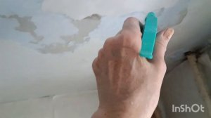 Как я снимала водоэмульсионную краску с потолка /Разн?