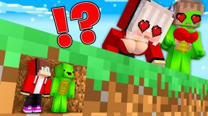 Крошечные Джей Джей и Майки прячутся от ДЕВОЧЕК— Мультик с Персонажами Майнкрафт