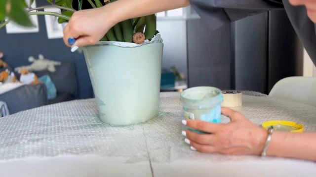 Не выкидывай старые горшки для цветов | Даю новую жизн? смотреть онлайн