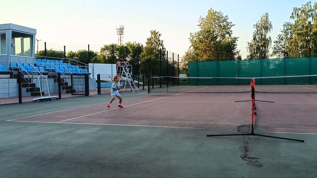 Климова Маргарита 5 лет #теннис #tennis #sports #спорт смотреть онлайн