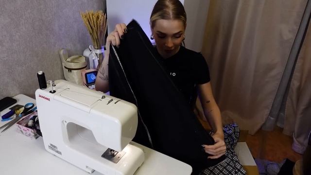 Трендовая одежда своими руками | я СШИЛА себе свитшот ?